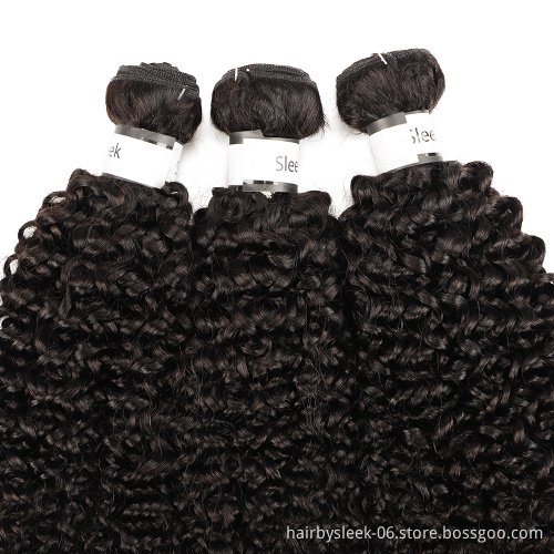 "Ready Stock" Rebecca Fashion cheap best quality kinky curl-Y1B 10A grade raw mink Brazilian virgin human hair extension bundles